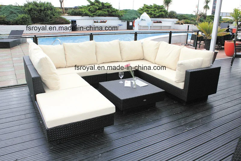 New Wicker Rattan Sofa Sets Outdoor Garden Sofa Hotel Lobby Patio Furniture