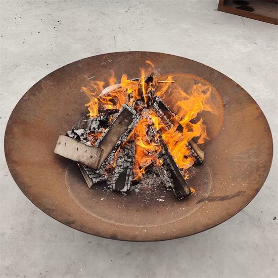 Gasfeuerstelle für den Außenbereich im Garten